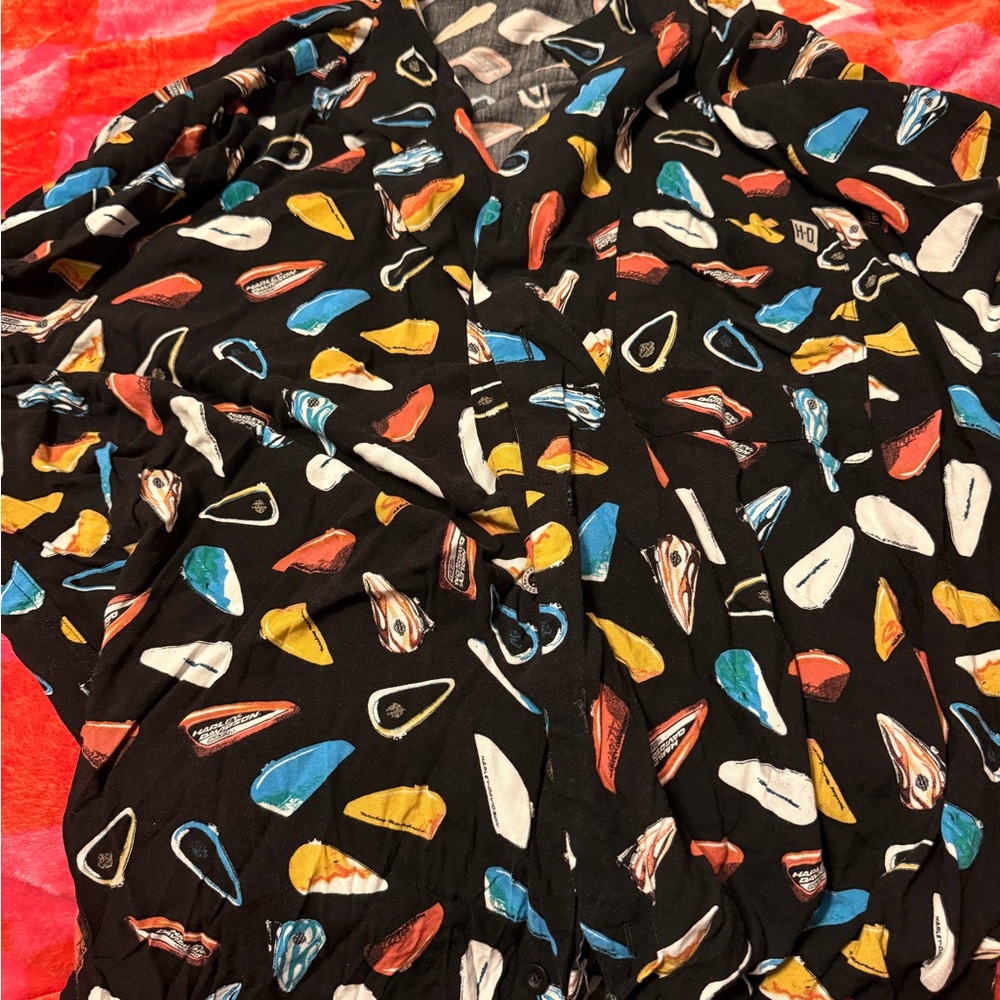 Harley Davidson button down